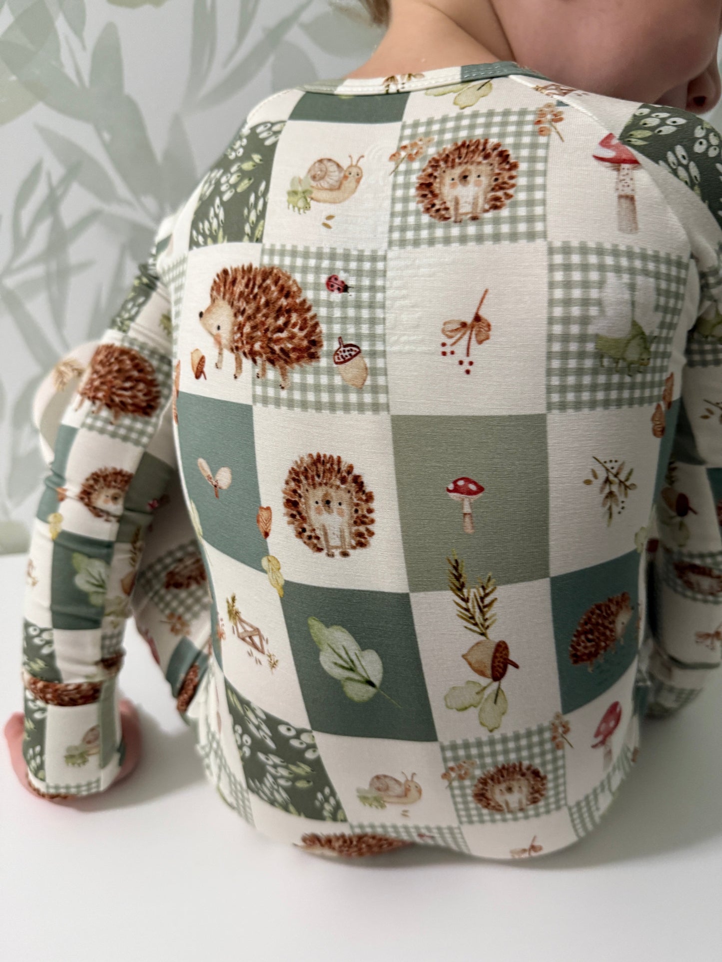 Harvest Hedgehogs Bamboo Zippy Pajamas