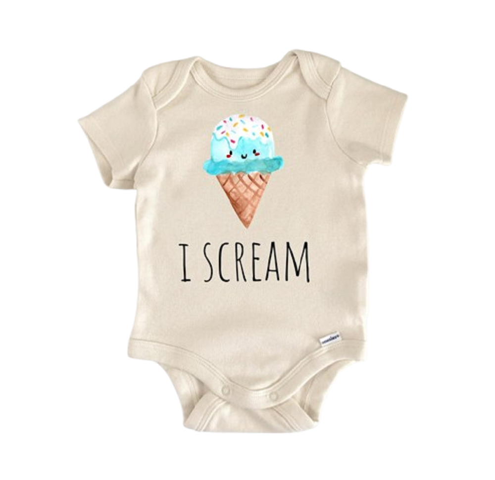 Ice Cream Summer Newborn Baby Onesie® Onesie®