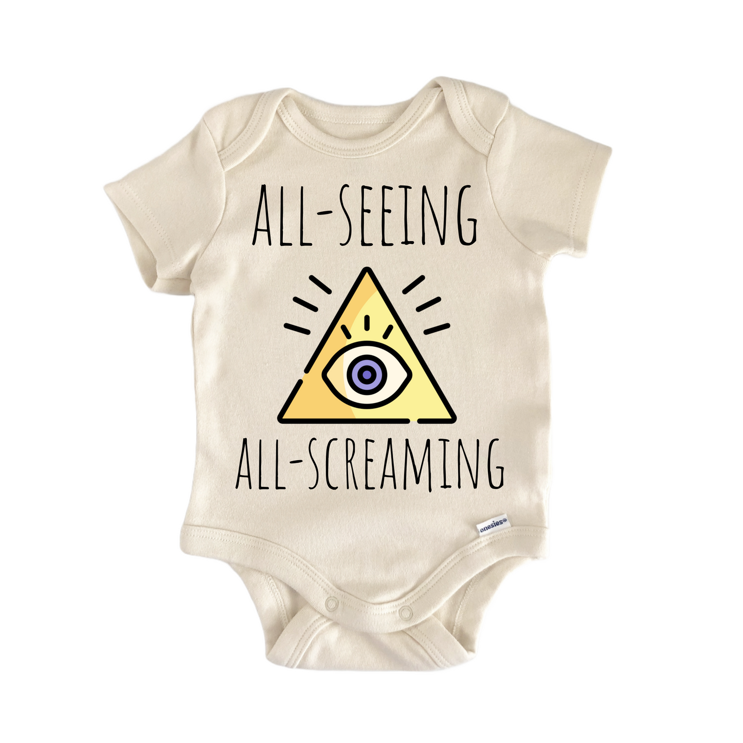 Illuminati Conspiracy Newborn Baby Onesie® Onesie®