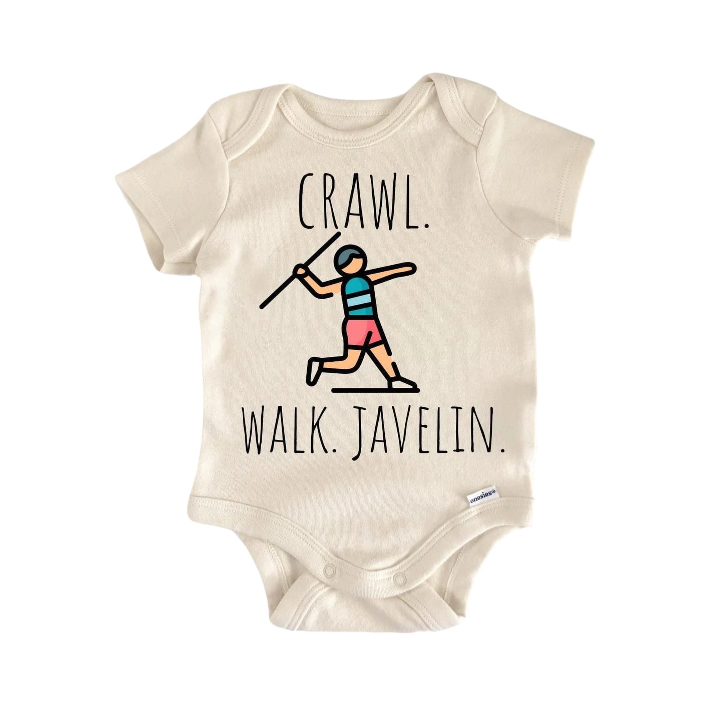 Javelin Track Field Newborn Baby Onesie® Onesie®