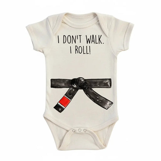 Jiu Jitsu I Roll Newborn Baby Onesie® Onesie®