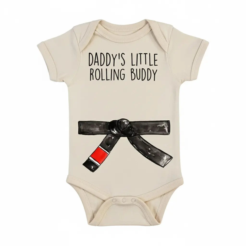 Jiu Jitsu Rolling Newborn Baby Onesie® Onesie®