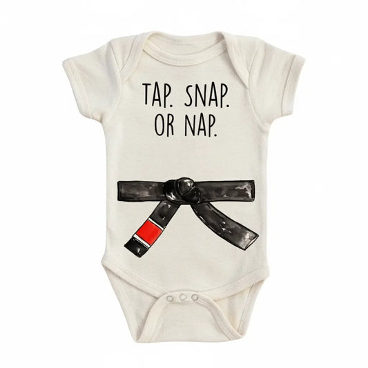 Jiu Jitsu Tap Nap Newborn Baby Onesie® Onesie®