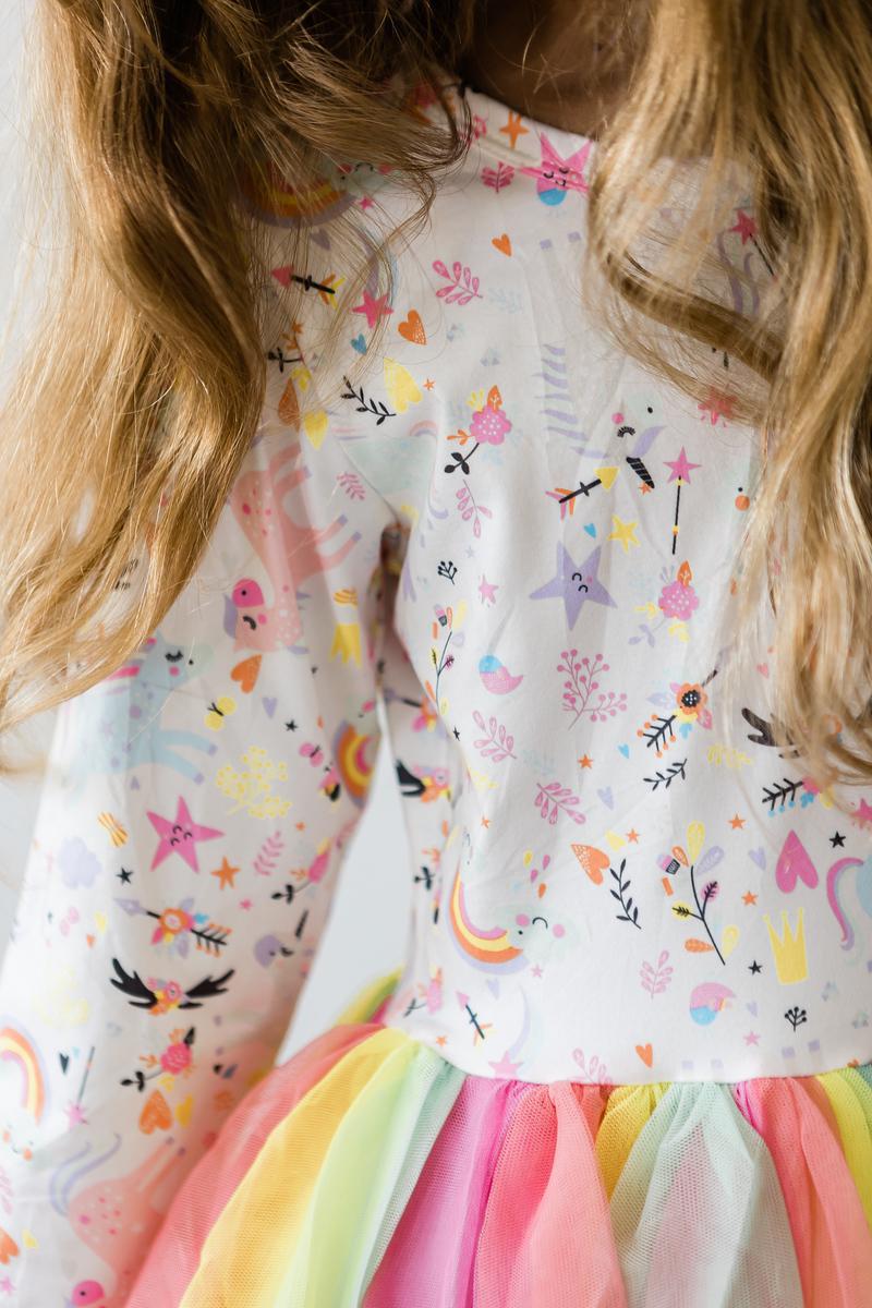 Just Like Magic L/S Tutu Dress tutu dress l/s side view