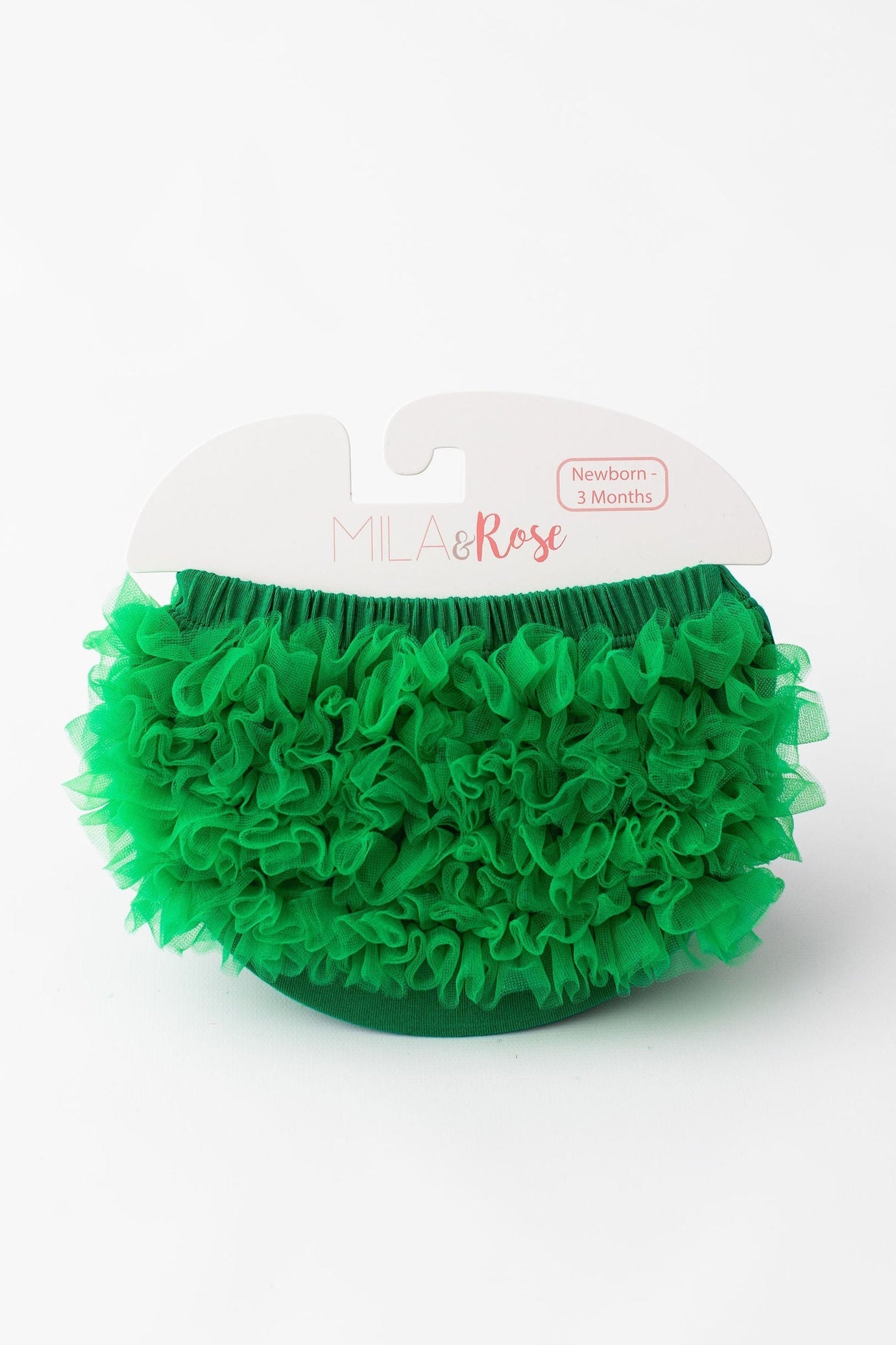 Kelly Green Ruffle Bum Bloomer Ruffle Bloomer - front view
