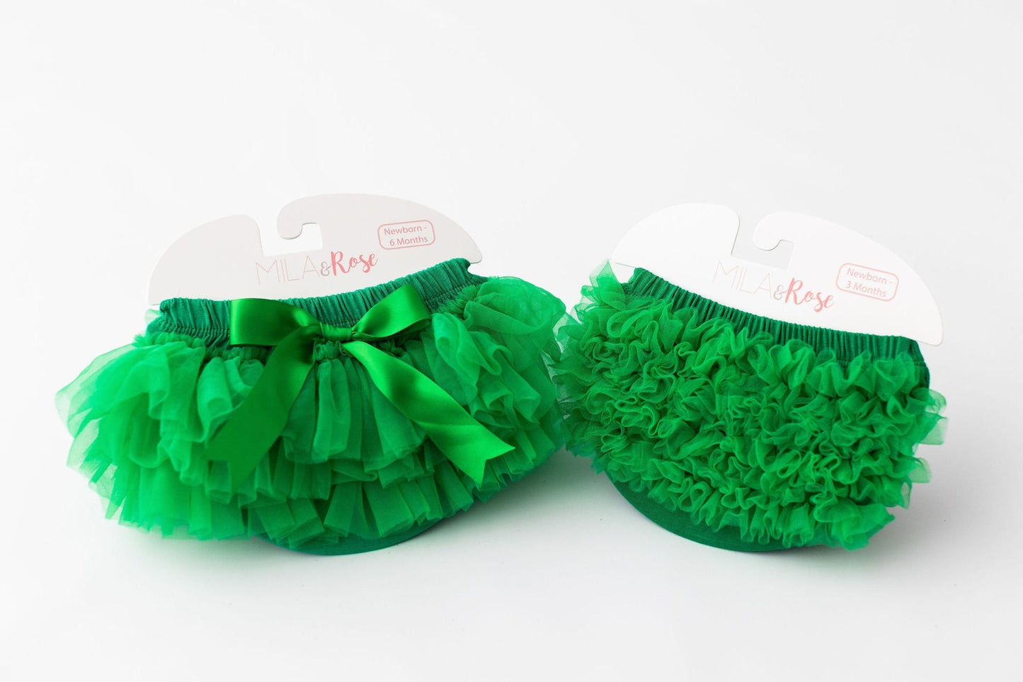 Kelly Green Ruffle Bum Bloomer Ruffle Bloomer - detail view