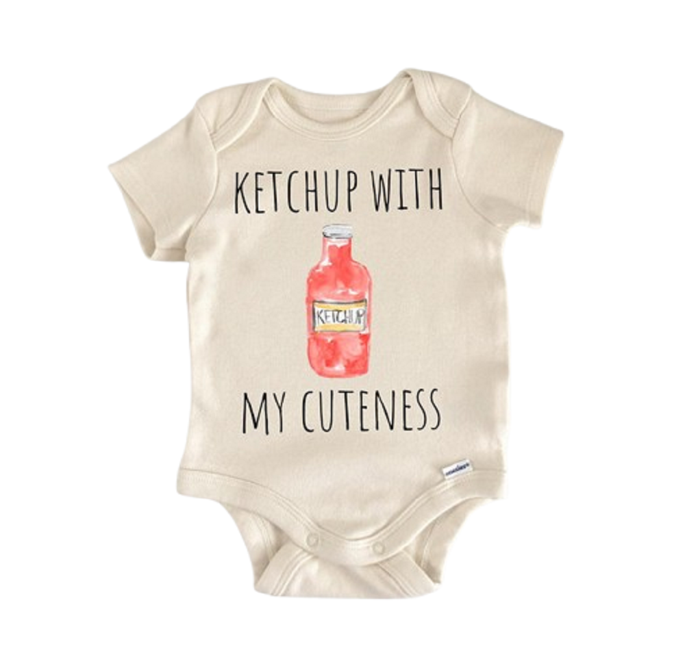 Ketchup Sauce Bbq Newborn Baby Onesie® Onesie®