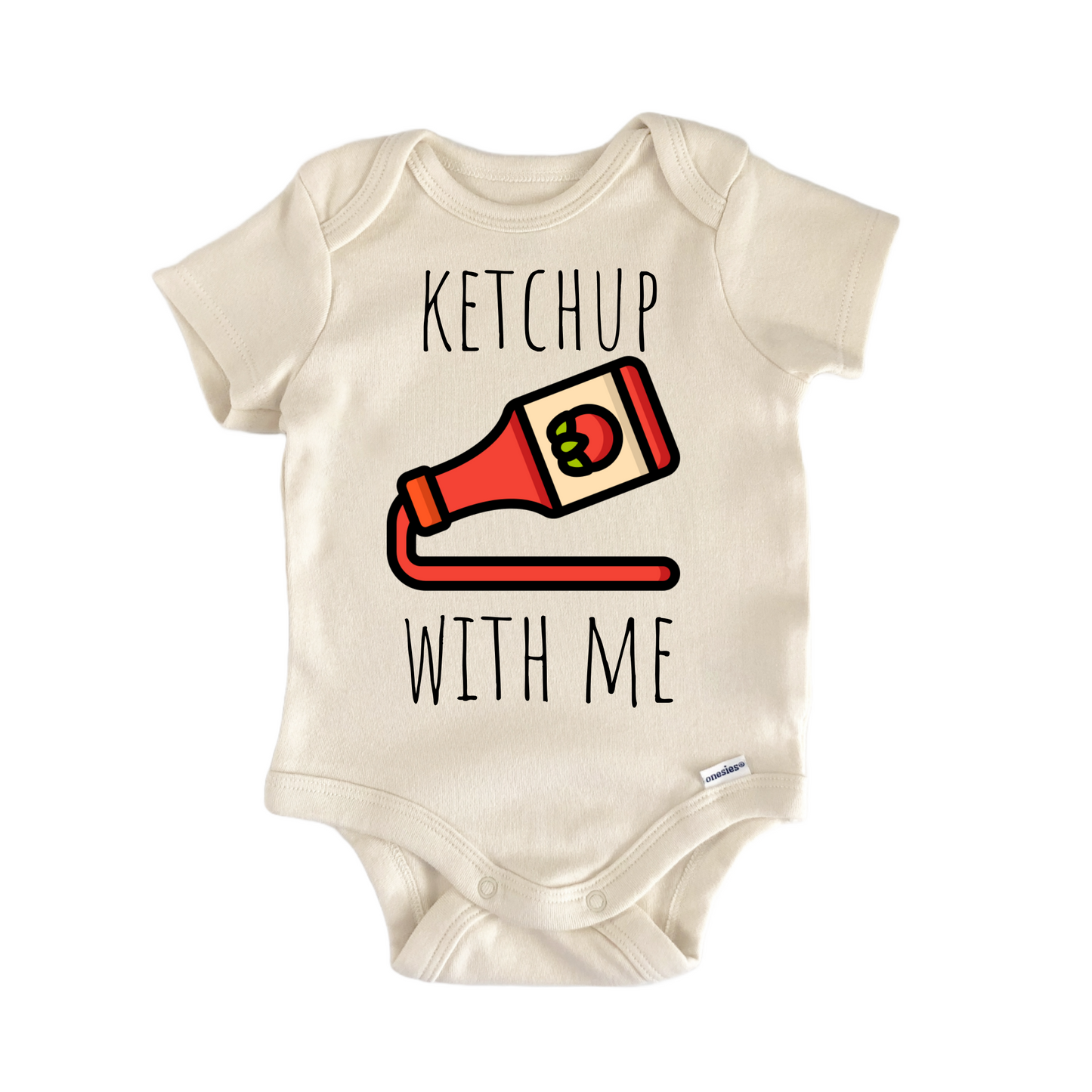 Ketchup Tomato Condiment Newborn Baby Onesie® Onesie®