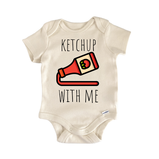 Ketchup Tomato Condiment Newborn Baby Onesie® Onesie®