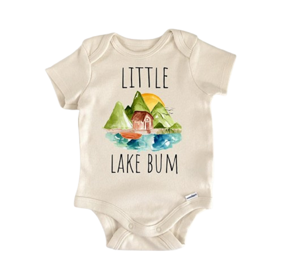 Lake Life Crew Cabin Newborn Baby Onesie® Onesie®