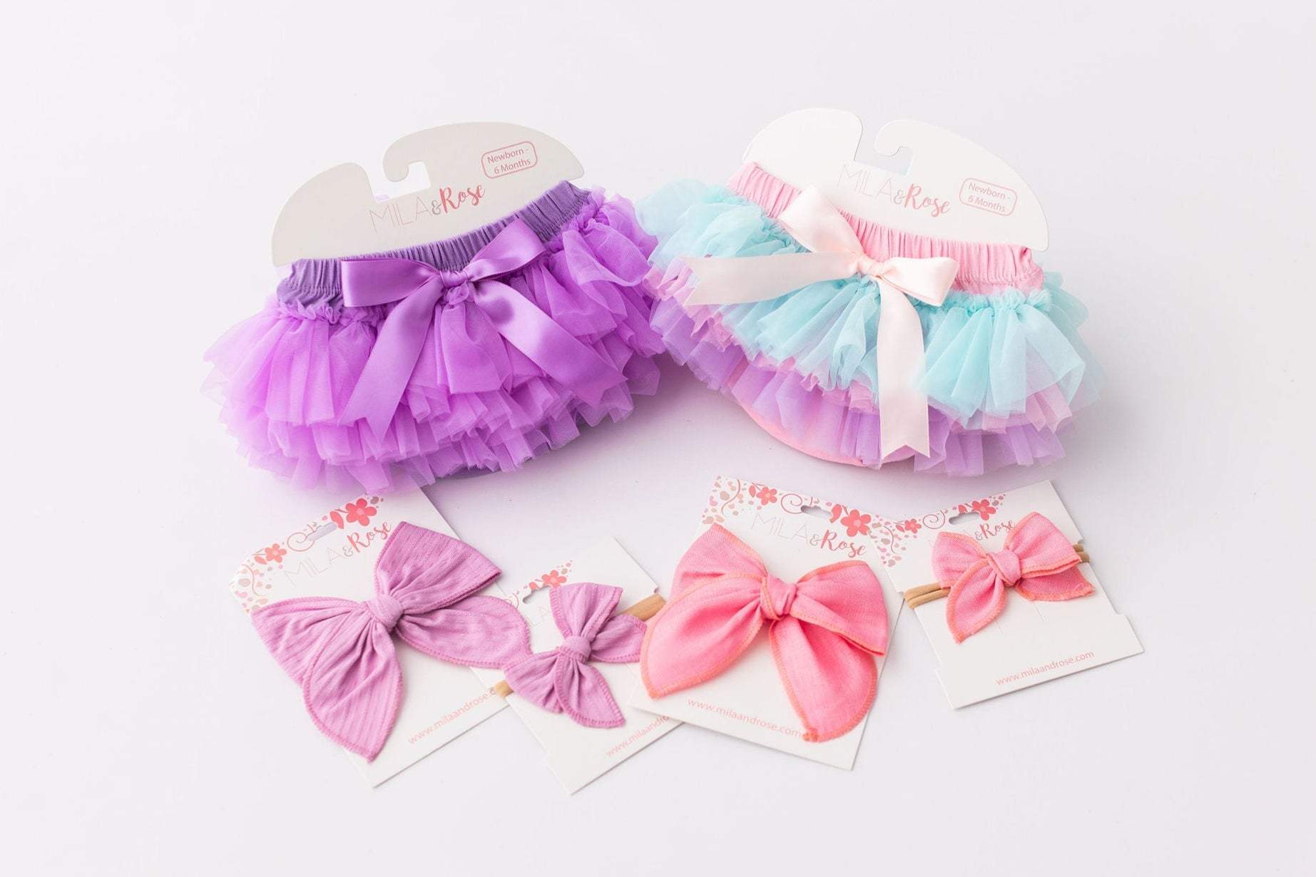 Lavender Ruffle Tutu Bloomer - back view