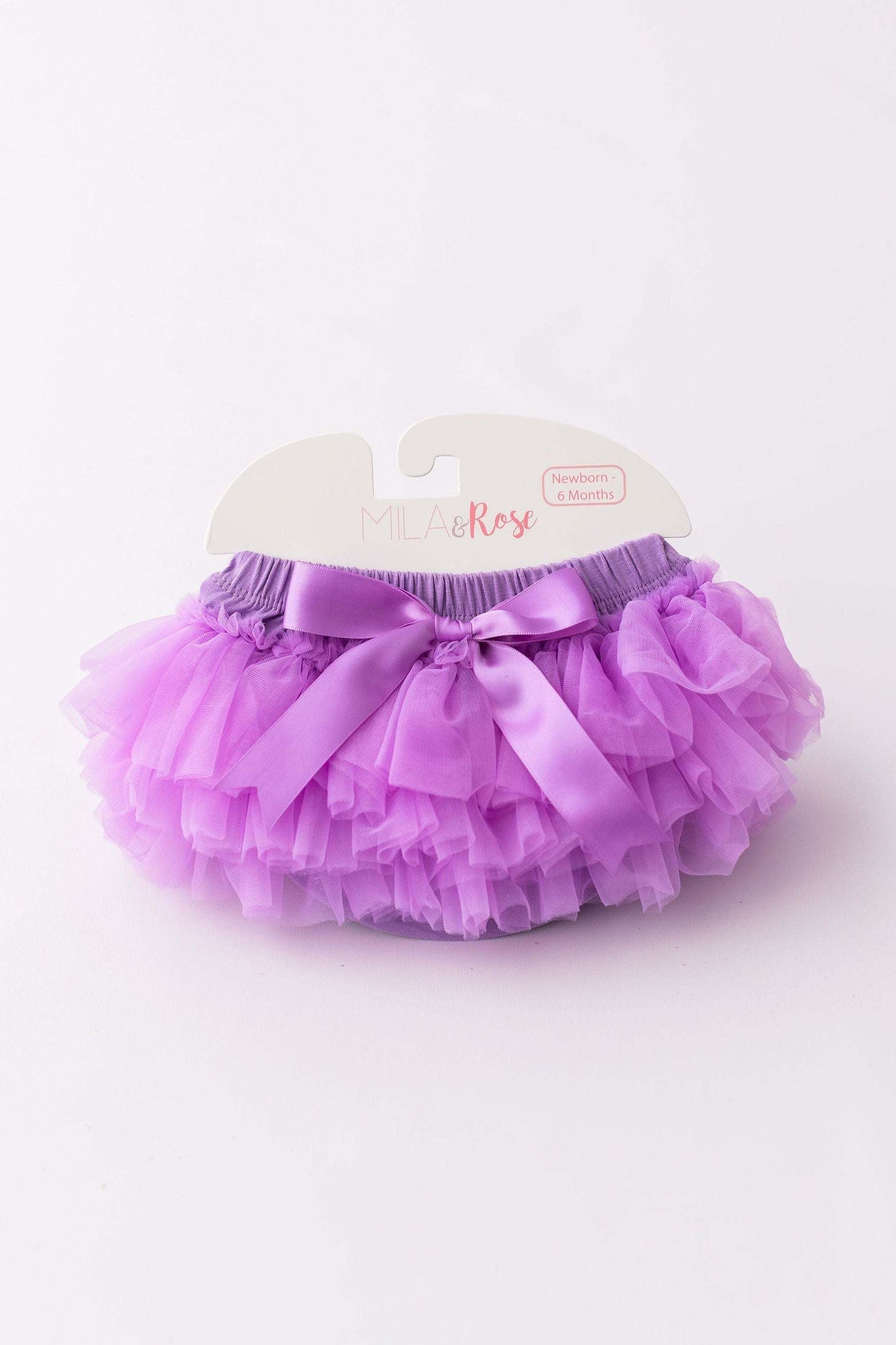 Lavender Ruffle Tutu Bloomer - front view