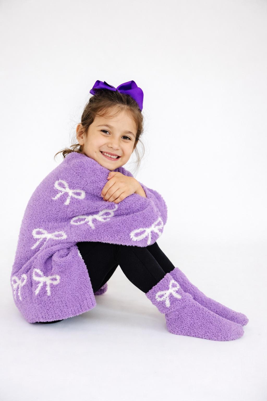 Lilac Cozy Socks