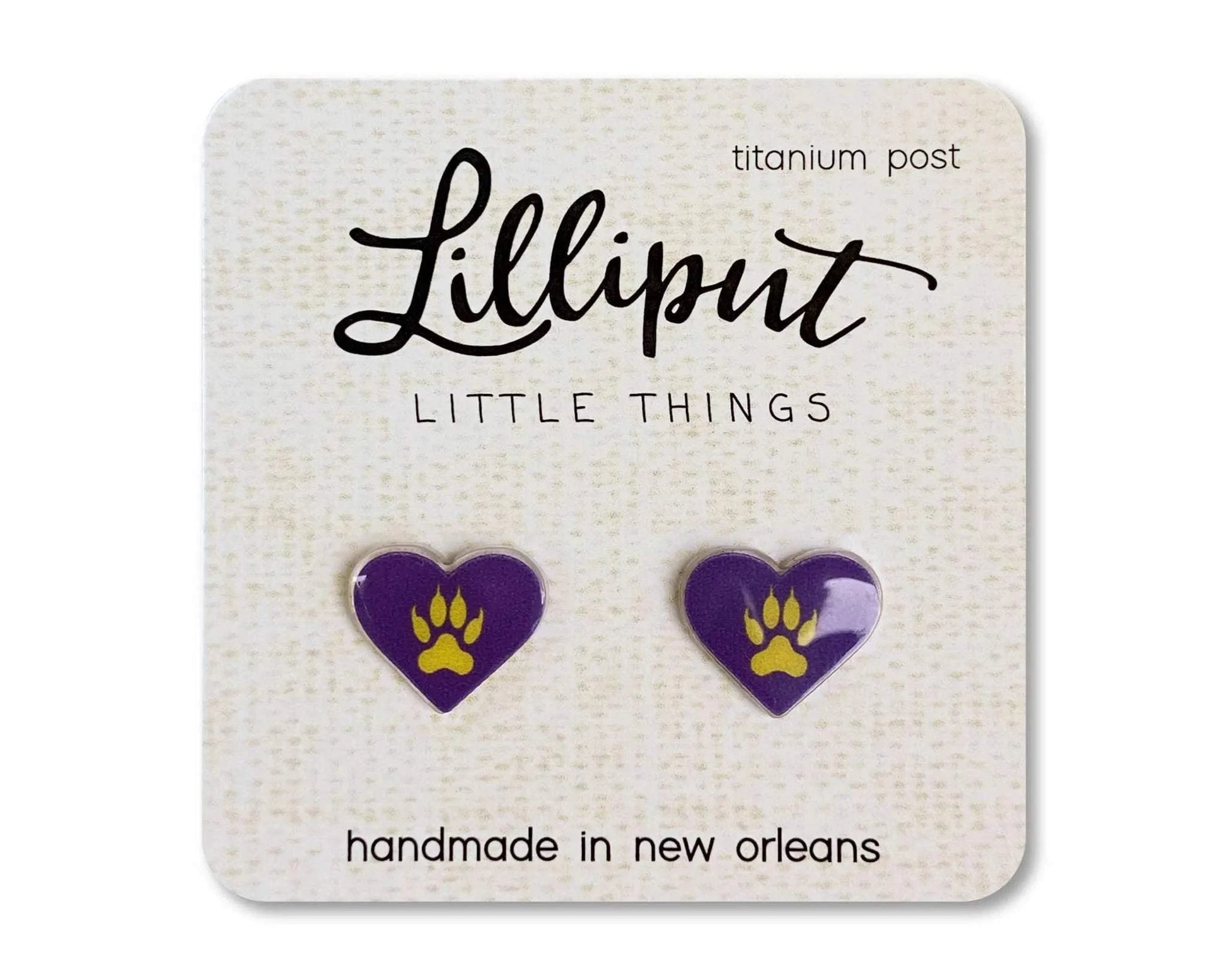Lilliput Little Things - Tiger Paw Heart