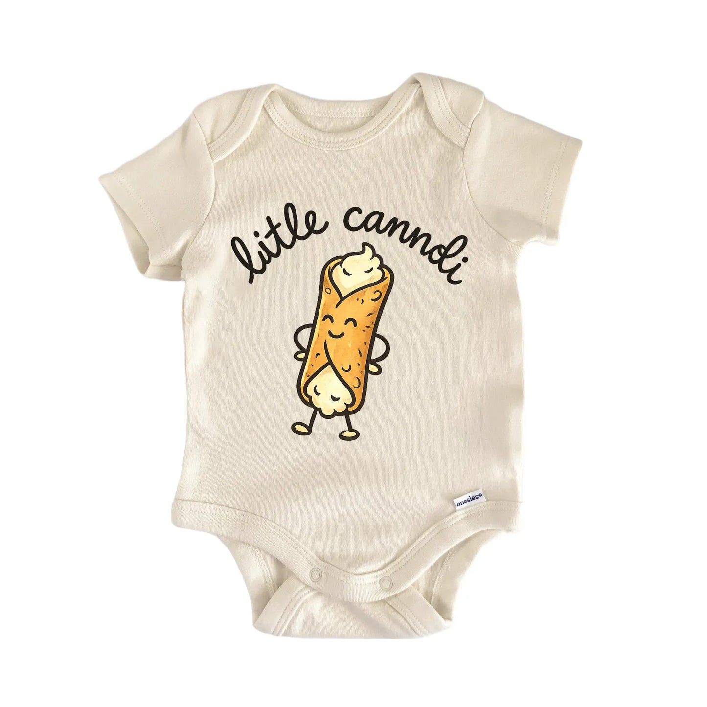 Little Cannoli Italian Foodie Baby Gift Baby Bodysuit