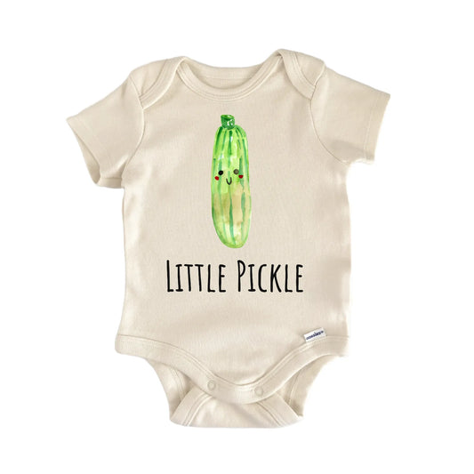 Little Pickle Cucumber Vegetable Newborn Gift Baby Bodysuit