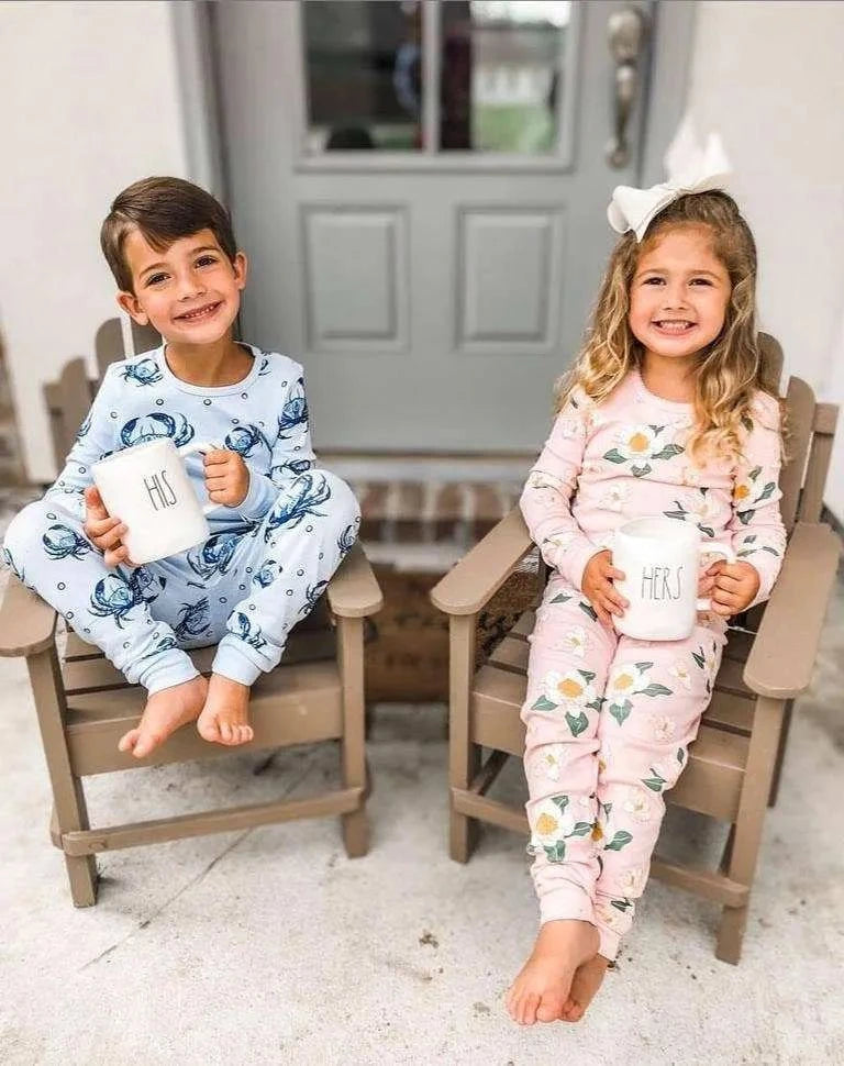 Little Hometown - Southern Magnolia Pajamas