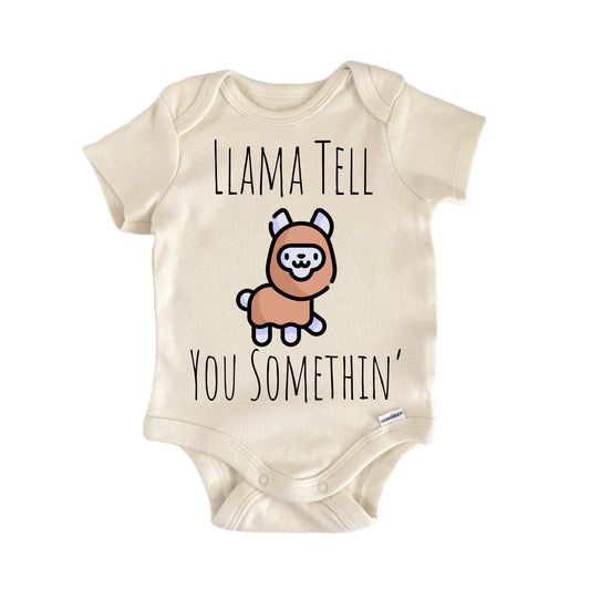 Llama Zoo Animal Newborn Baby Onesie®