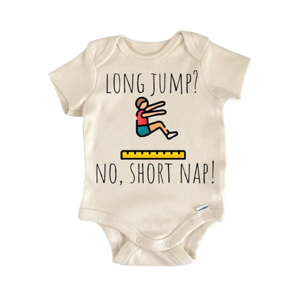 Long Jump Track Field Newborn Baby Onesie® Onesie®