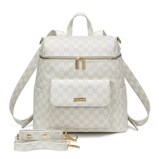 Montecito Diaper Bag Checkered