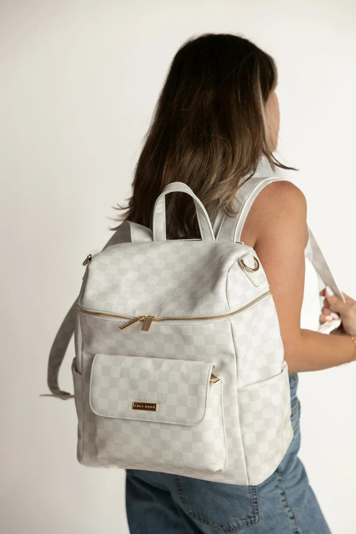 Montecito Diaper Bag Checkered