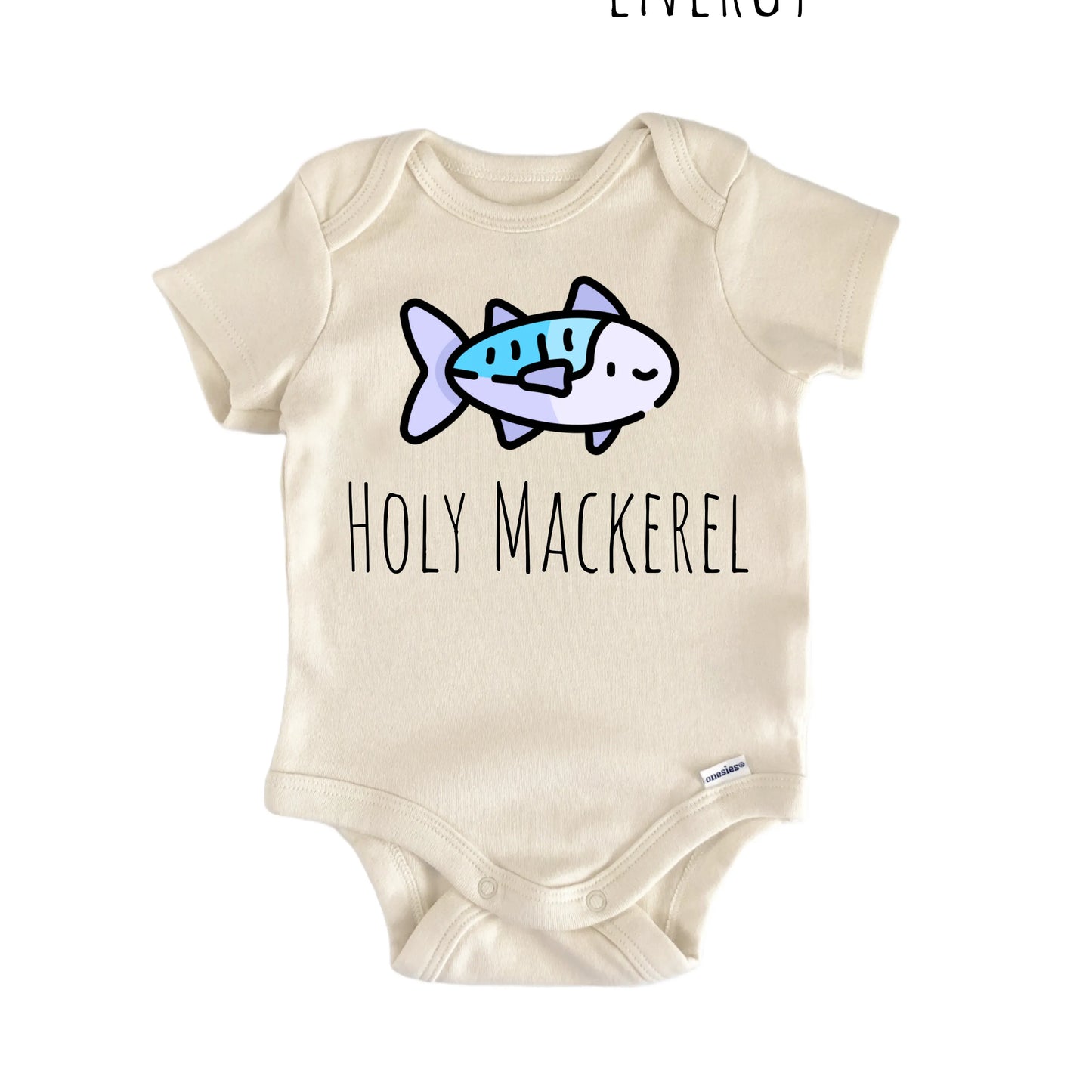 Mackerel Fish Fishing Newborn Baby Onesie® Onesie®