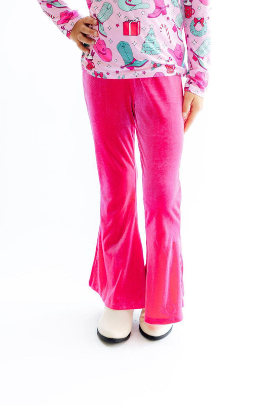 Magenta Velvet Bells