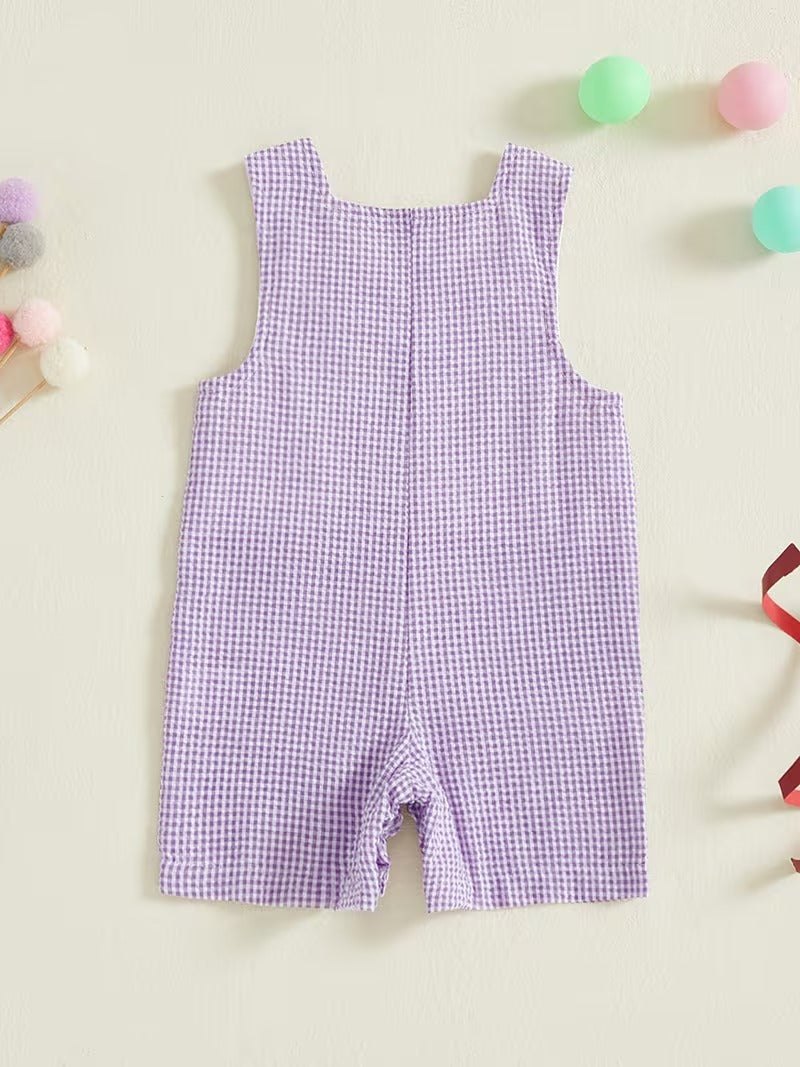 Mardi Gras Gator Romper – Little Reveler Edition