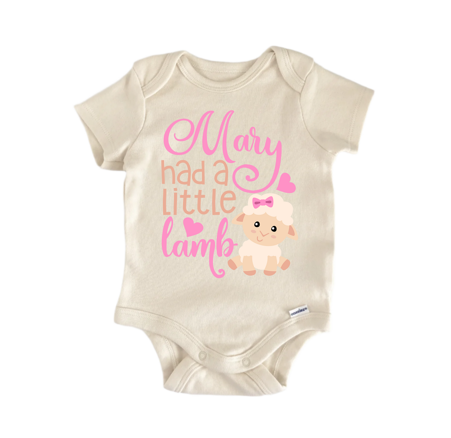 Marry Had Lamb Nursery Newborn Baby Onesie® Onesie®
