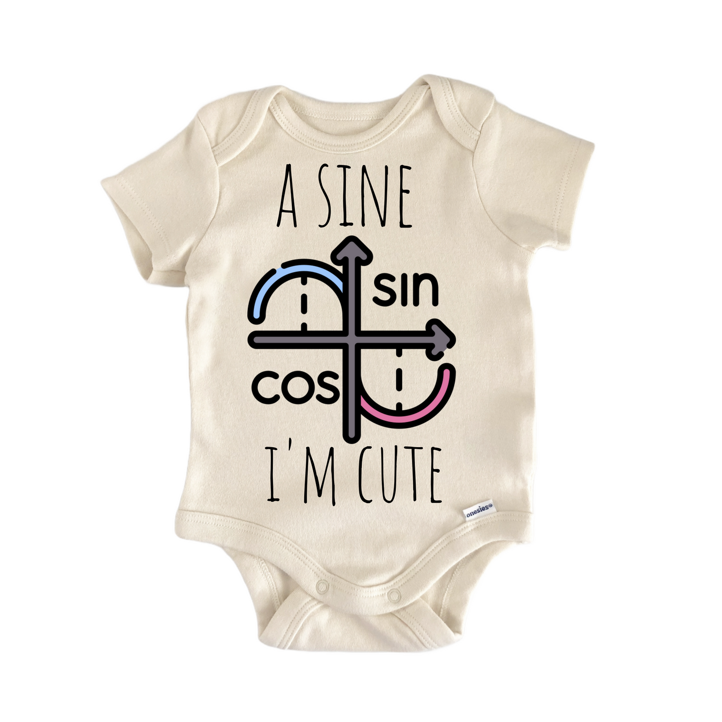 Math Mathematics Teacher Newborn Baby Onesie® Onesie®