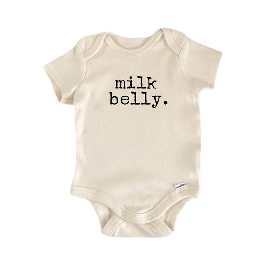 Milk Belly Newborn Baby Onesie®