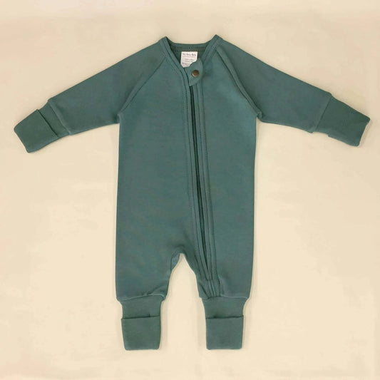 Minimalist Zip Sleep & Play Suits Spruce Forest