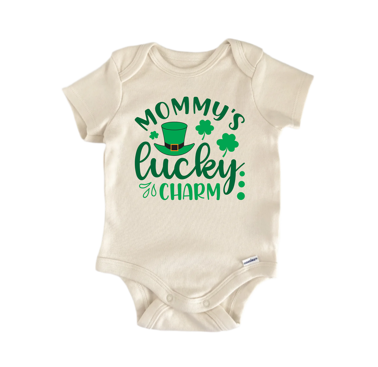 Mommy's Lucky Charm St. Newborn Baby Onesie® Onesie®
