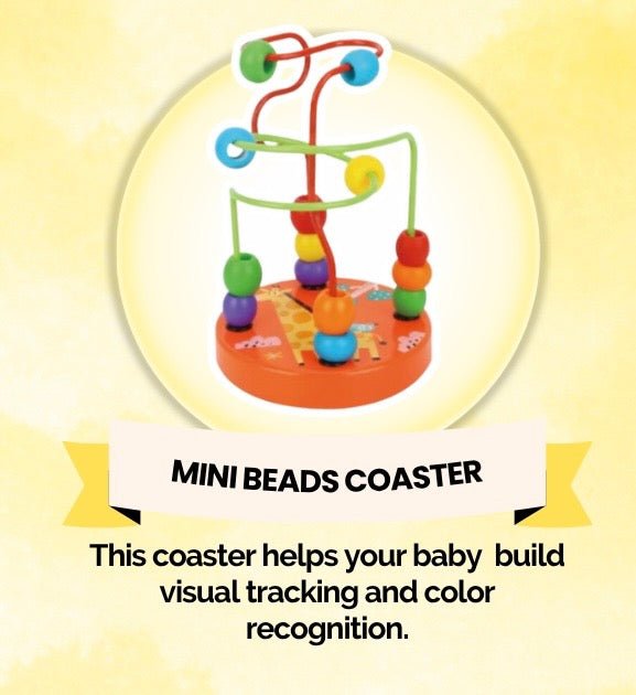 Montessori Educational Box (5-6 Months) fabric and material close-up