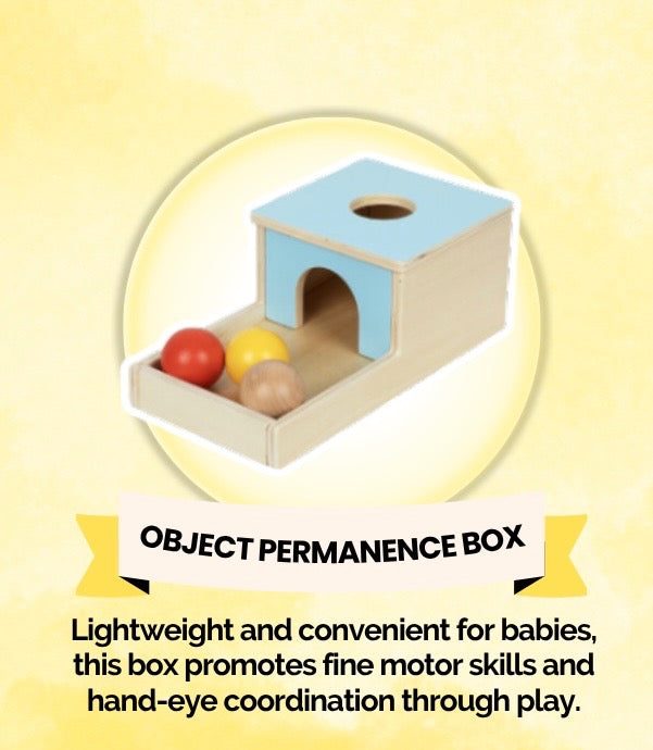 Montessori Educational Box (5-6 Months) back view
