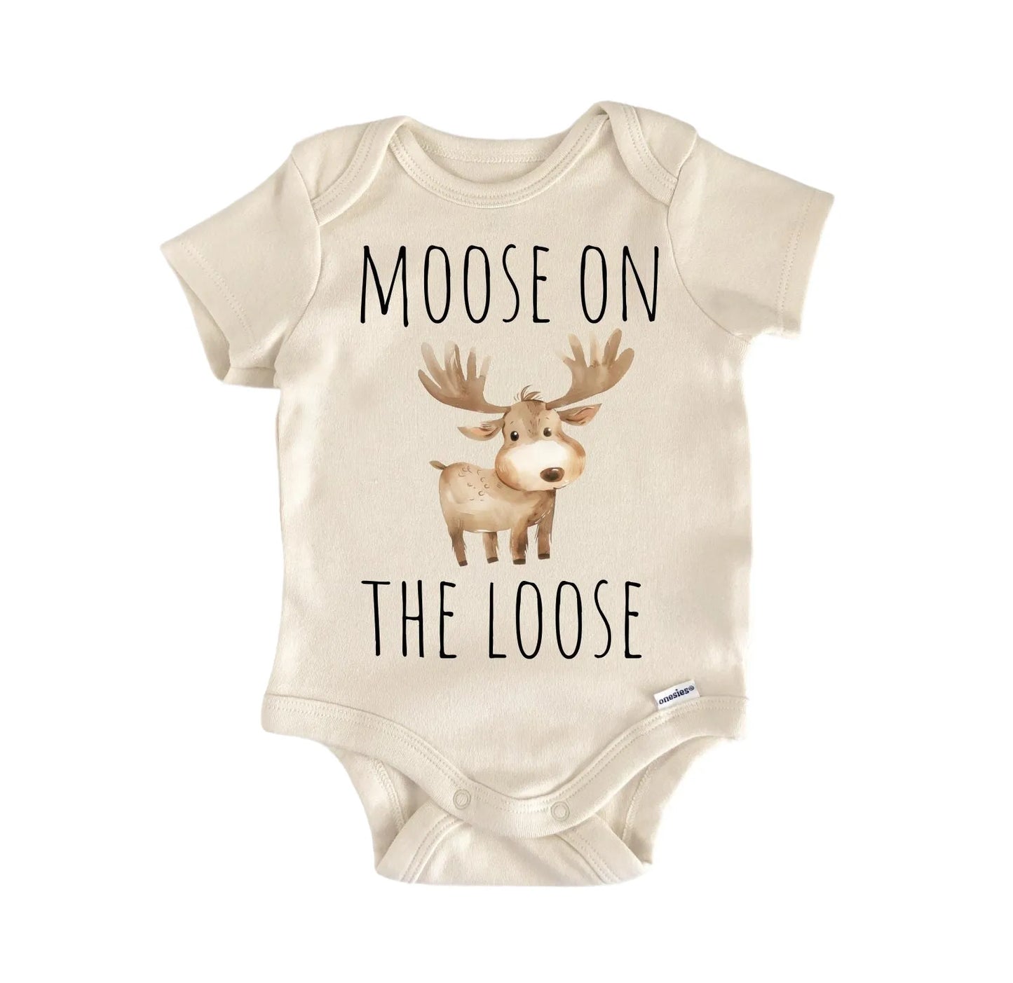 Moose Loose Newborn Baby Onesie® Onesie®