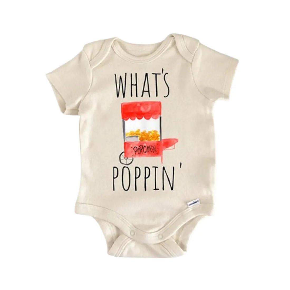 Movie Popcorn Night Tv Newborn Baby Onesie® Onesie®