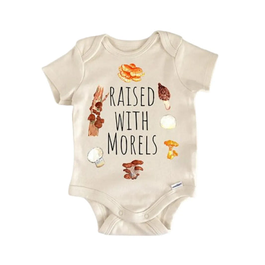Mushroom Fungi Forager Newborn Baby Onesie®
