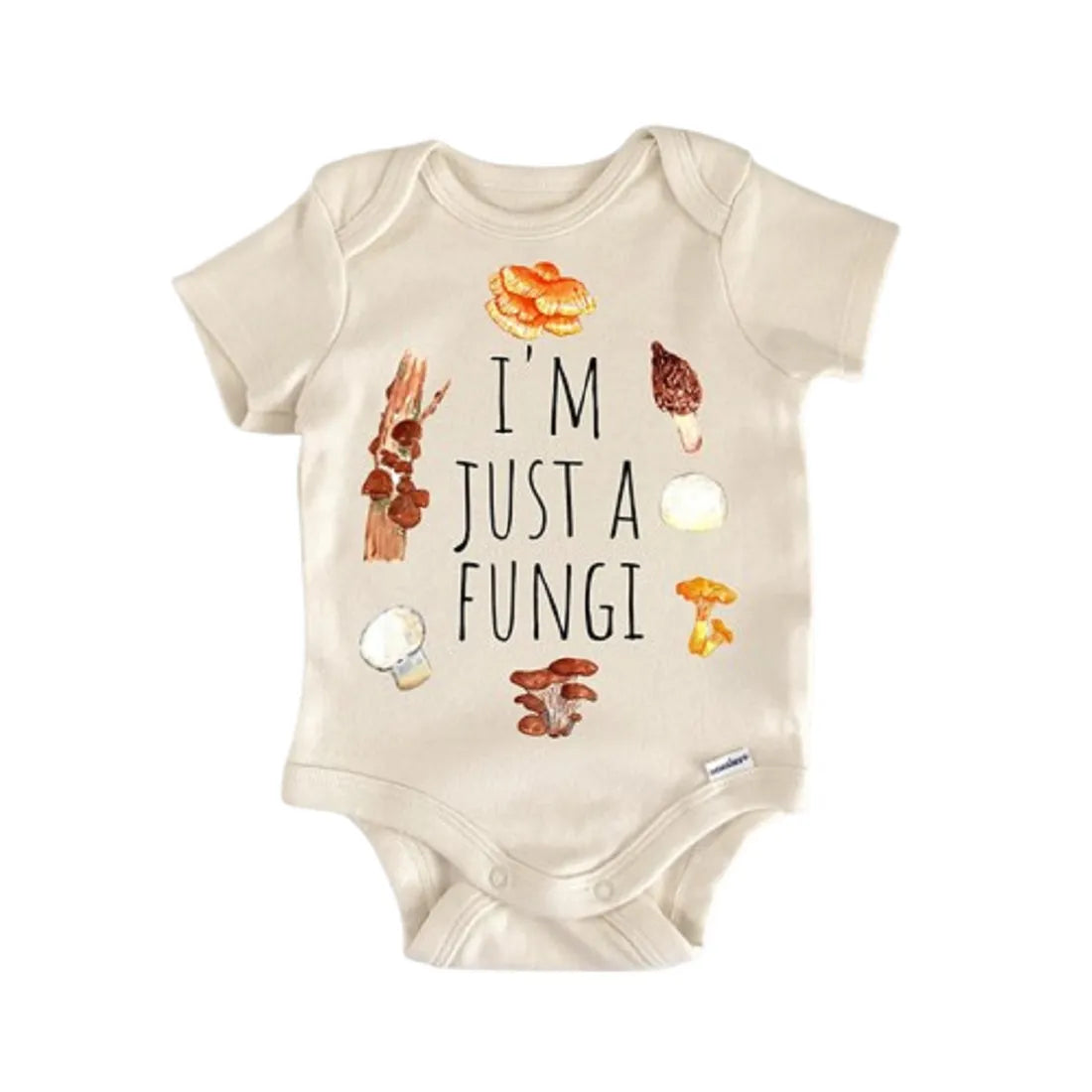 Mushroom Fungi Forager Newborn Baby Onesie® Onesie®