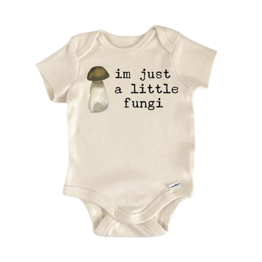 Mushroom Fungi Vegan Newborn Baby Onesie® Onesie®