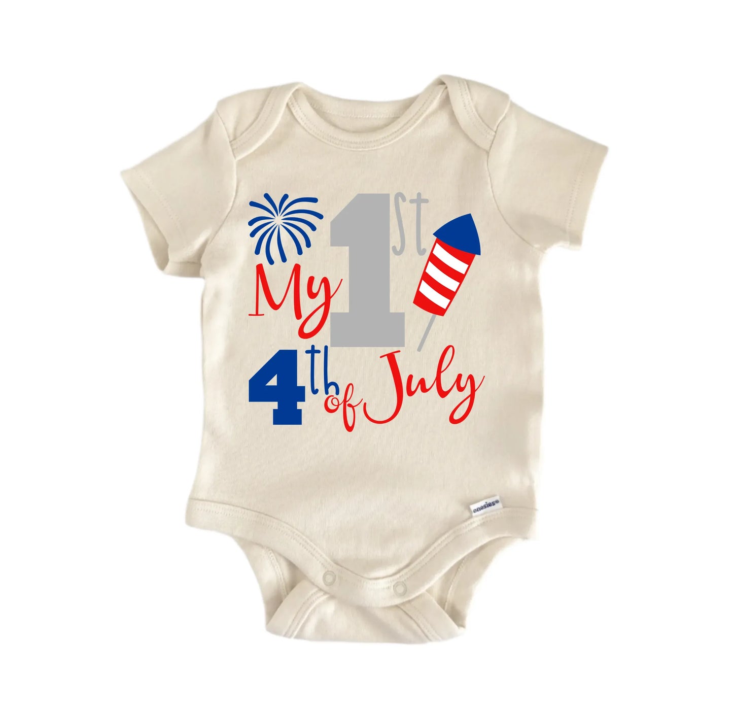 My 1St 4Th July Newborn Baby Onesie® Onesie®