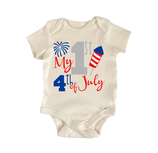 My 1St 4Th July Newborn Baby Onesie®