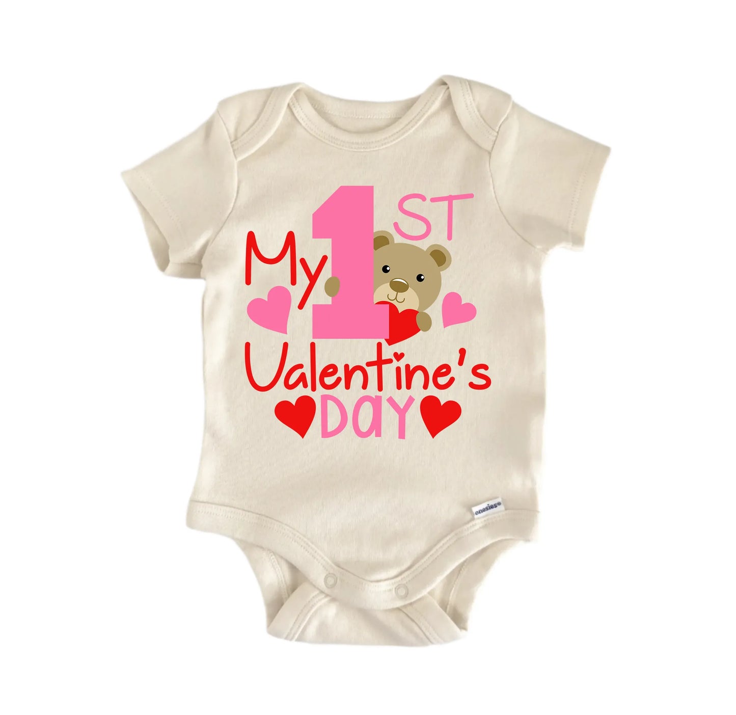 My 1st Valentine's Day Newborn Baby Onesie® Onesie®
