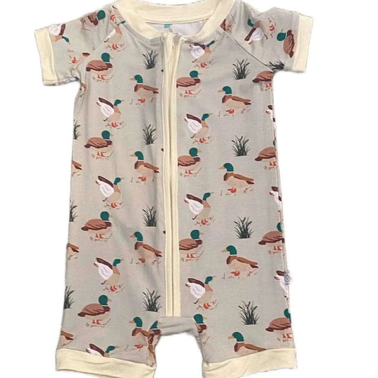 My Hometown Baby - Down South Ducks Shortie Romper