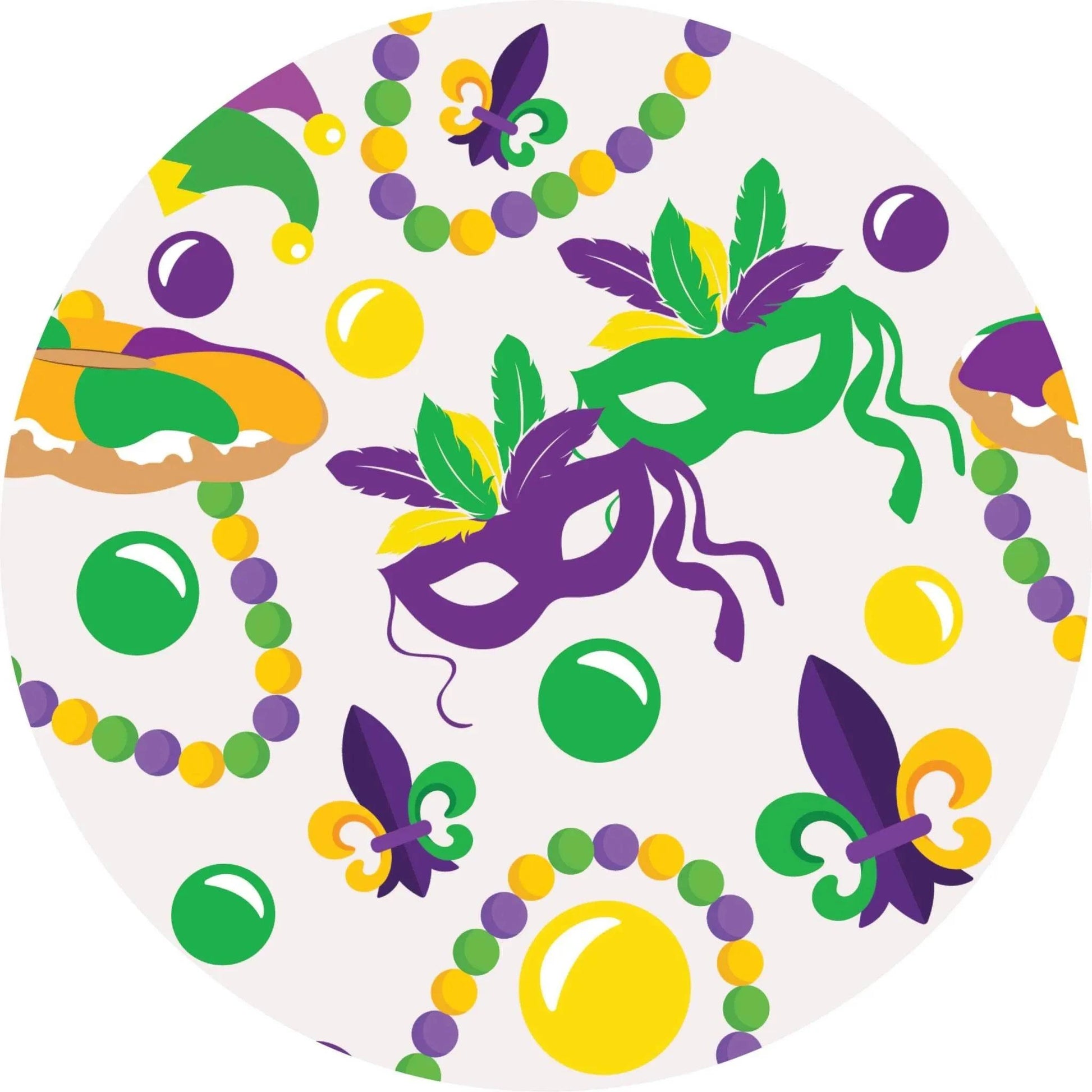 My Hometown Baby - Throw Me Something Mister! Premium Bamboo Mardi Gras Zippy