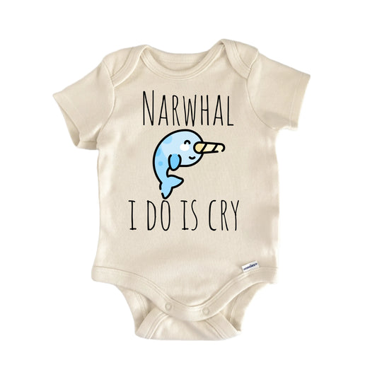 Narwhal Sea Ocean Fish Newborn Baby Onesie®
