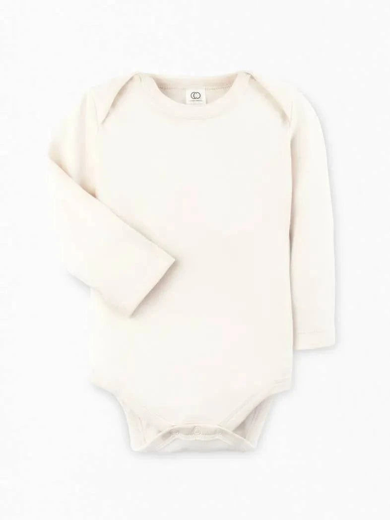 Natural Long Sleeve Classic Bodysuit