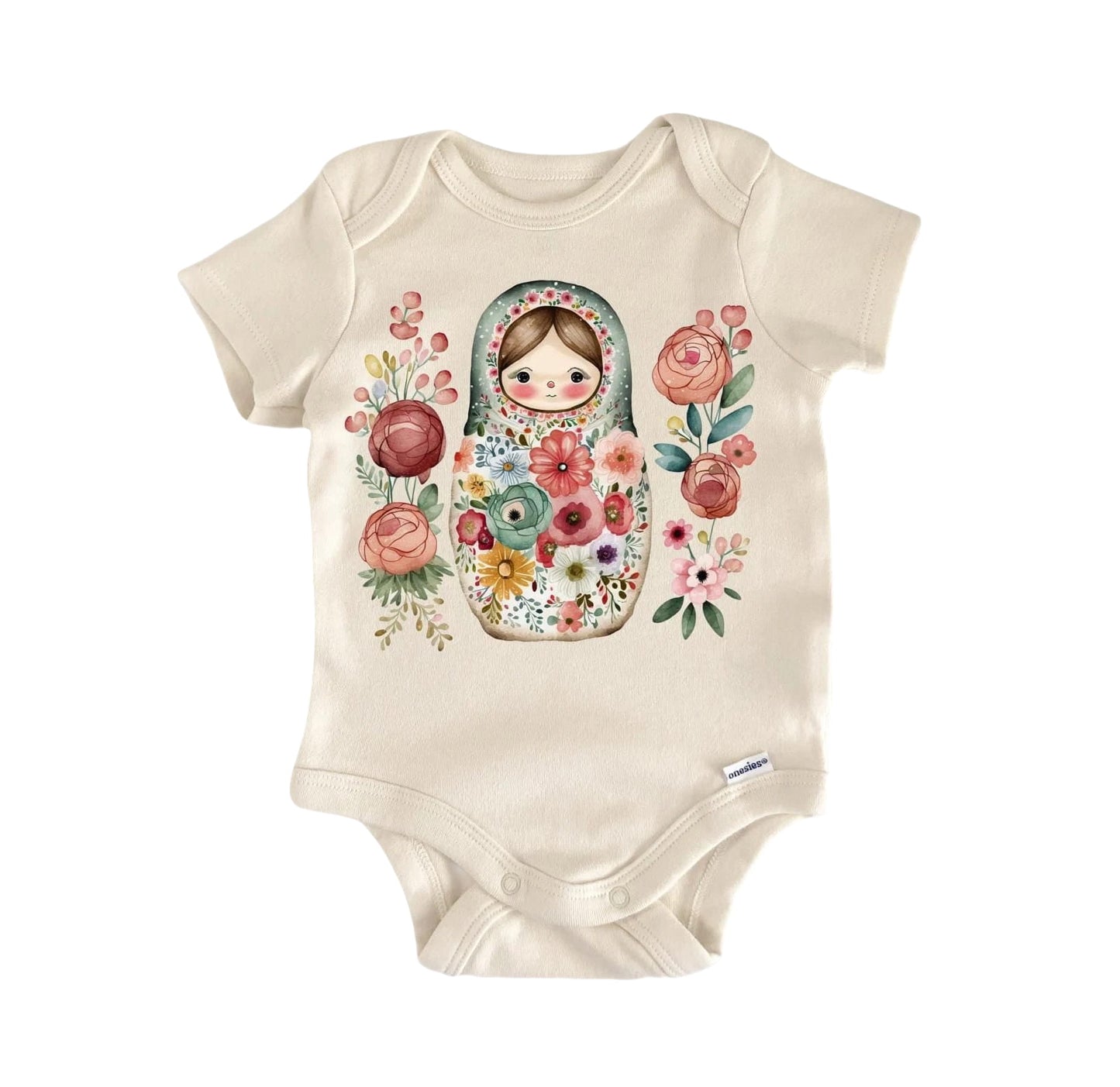 Nesting Doll Matryoshka Newborn Baby Onesie® Onesie®