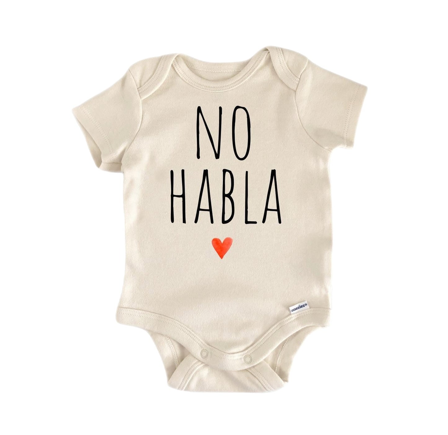No Habla Spansish Mexican Newborn Baby Onesie® Onesie®