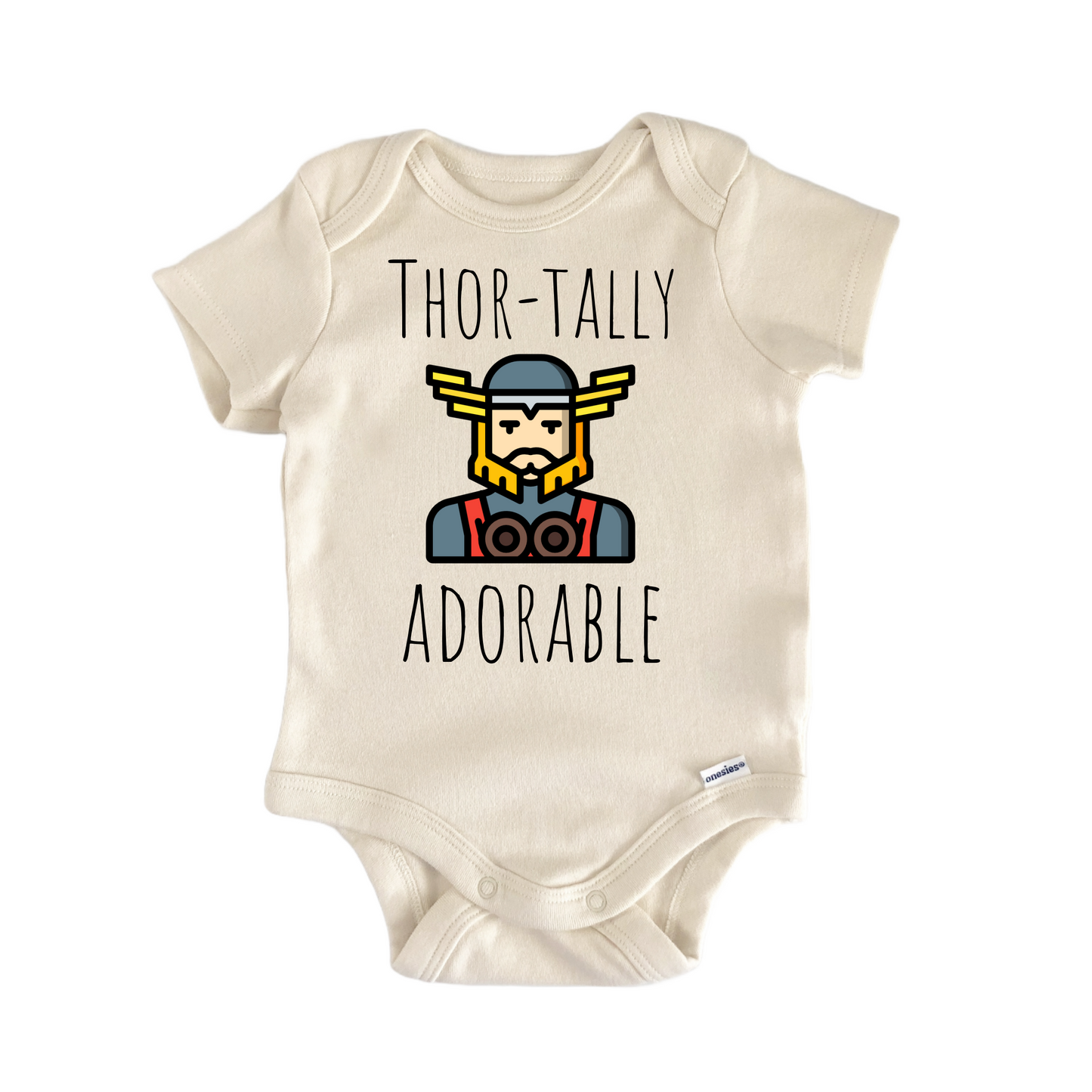 Norse Viking Comic Book Newborn Baby Onesie® Onesie®